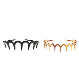 Maxbell 2Pieces Phenovo Zigzag Hair Band Toothed Headband Women Girls Hair Accessory
