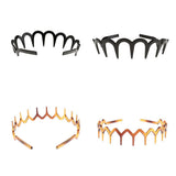 Maxbell 2Pieces Phenovo Zigzag Hair Band Toothed Headband Women Girls Hair Accessory