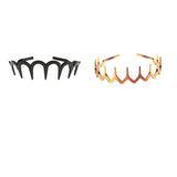 Maxbell 2Pieces Phenovo Zigzag Hair Band Toothed Headband Women Girls Hair Accessory