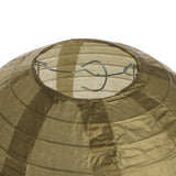 Maxbell Paper Wedding Lanterns Lamp Round Pom Party Decoration 8" Gold - Aladdin Shoppers