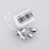 Maxbell 5pcs Silver Hot-air Balloon Charm Beads for European Bracelet Jewelry Making - Aladdin Shoppers