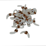 Maxbell 25Pcs Eyeglasses Spectacle Chain Strap Holder Loop Ends Rubber 20mm - Aladdin Shoppers