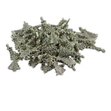 Maxbell 50 Tibetan Silver Christmas Xmas Tree Star Charm Pendant Finding Bead Making - Aladdin Shoppers
