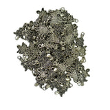Maxbell 50pcs 22mm Christmas Xmas Tree Charms Pendants Findings Tibetan Silver - Aladdin Shoppers