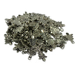 Maxbell 50pcs 22mm Christmas Xmas Tree Charms Pendants Findings Tibetan Silver - Aladdin Shoppers
