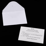 Maxbell 50pcs Wedding Reception RSVP Reply Cards and Envelopes - Aladdin Shoppers
