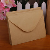 Maxbell 50pcs Kraft Paper Love and Thanks Cards with Envelopes for Wedding Party - Aladdin Shoppers