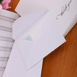 Maxbell 50pcs Thank You Cards with Peacock Feather Printed + Envelopes Wedding Party - Aladdin Shoppers