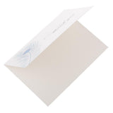 Maxbell 50pcs Thank You Cards with Peacock Feather Printed + Envelopes Wedding Party - Aladdin Shoppers