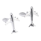 Maxbell Aircraft Airoplane Shape Cuff Link Wedding Party Xms Gift Mens Cufflinks - Aladdin Shoppers