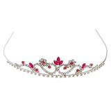Maxbell Rhinestone Flower Headband Hair Band Bridal Bridesmaid Wedding Prom Tiara - Aladdin Shoppers
