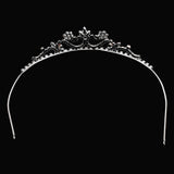 Maxbell Rhinestone Flower Headband Hair Band Bridal Bridesmaid Wedding Prom Tiara - Aladdin Shoppers