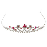 Maxbell Rhinestone Flower Headband Hair Band Bridal Bridesmaid Wedding Prom Tiara - Aladdin Shoppers