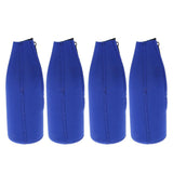 Maxbell 4pcs Beer Bottle Coolers With Zipper Insulators Chilling Sleeves Holder Wrap - Aladdin Shoppers