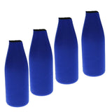 Maxbell 4pcs Beer Bottle Coolers With Zipper Insulators Chilling Sleeves Holder Wrap - Aladdin Shoppers