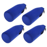 Maxbell 4pcs Beer Bottle Coolers With Zipper Insulators Chilling Sleeves Holder Wrap - Aladdin Shoppers