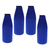 Maxbell 4pcs Beer Bottle Coolers With Zipper Insulators Chilling Sleeves Holder Wrap - Aladdin Shoppers