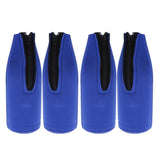 Maxbell 4pcs Beer Bottle Coolers With Zipper Insulators Chilling Sleeves Holder Wrap - Aladdin Shoppers