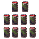 Maxbell 10pcs Camouflage Beer Can Cooler Soda Beverage Sleeve Holder Wrap Favour - Aladdin Shoppers