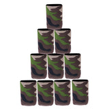 Maxbell 10pcs Camouflage Beer Can Cooler Soda Beverage Sleeve Holder Wrap Favour - Aladdin Shoppers