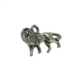 Maxbell 50pcs Tibetan Silver 3D Lion Charms Pendants Jewelry Findings - Aladdin Shoppers