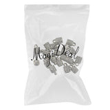 Maxbell 20pcs Tibetan Silver Carved Column End Cap findings DIY Jewelry Making - Aladdin Shoppers