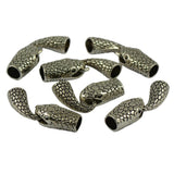 Maxbell 6 Sets Hook and Eye Clasp fit 7mm Cord Snake Head Tail End - Aladdin Shoppers