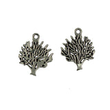 Maxbell 50pcs Tibetan Silver Tree of life Charms Pendants Jewelry Making Findings - Aladdin Shoppers