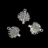 Maxbell 50pcs Tibetan Silver Tree of life Charms Pendants Jewelry Making Findings - Aladdin Shoppers