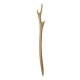 Maxbell 2pcs Vintage Wood Antler Hair Sticks Handmade Hairpin Chignon Pin Accessory
