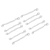 Maxbell 925 Silver Ear Threads Long Chain for DIY Earrings Jewelry Accessories 25mm - Aladdin Shoppers