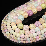 Maxbell 8mm 50pcs Jewelry Multicolor Crystal Gemstone Round Loose Beads Accessories - Aladdin Shoppers