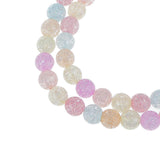 Maxbell 8mm 50pcs Jewelry Multicolor Crystal Gemstone Round Loose Beads Accessories - Aladdin Shoppers