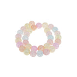 Maxbell 12mm 30pcs Jewelry Multicolor Crystal Gemstone Round Loose Beads Accessories - Aladdin Shoppers