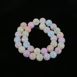 Maxbell 12mm 30pcs Jewelry Multicolor Crystal Gemstone Round Loose Beads Accessories - Aladdin Shoppers