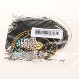 Maxbell Boho Beaded Rope Chain Tassel Pendant Charm Fringed Necklace Black - Aladdin Shoppers