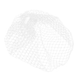 Women's Wedding Bridal Birdcage Face Veil Fascinator With Comb White