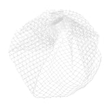 Women's Wedding Bridal Birdcage Face Veil Fascinator With Comb White