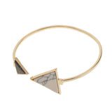Maxbell Fashion Womens Retro Vintage Marble Golden Bracelet Cuff - Aladdin Shoppers