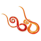 Maxbell Red Spiral Flesh Tunnel Ear Stretcher Expander Stretching Plug Kit 5 mm - Aladdin Shoppers