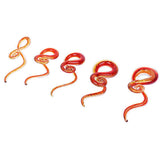 Maxbell Red Spiral Flesh Tunnel Ear Stretcher Expander Stretching Plug Kit 5 mm - Aladdin Shoppers