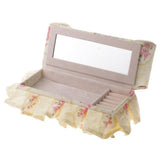 Maxbell Vintage Flower Print Mini Furniture Jewelry Storage Box Case Organizer Gift 5 - Aladdin Shoppers