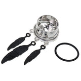 Maxbell Tree of Life Stainless Steel Leaf Flesh Tunnels Ear Plugs Ring Gauges 16mm - Aladdin Shoppers