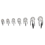 Maxbell Tree of Life Stainless Steel Leaf Flesh Tunnels Ear Plugs Ring Gauges 16mm - Aladdin Shoppers