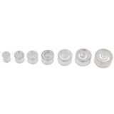 Maxbell Whirlpool-Pattern Ear Tunnel Expander Stretcher Flared Plug Accessory 10 mm - Aladdin Shoppers