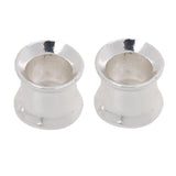 Maxbell Whirlpool-Pattern Ear Tunnel Expander Stretcher Flared Plug Accessory 10 mm - Aladdin Shoppers