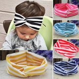 Baby Girls Headband Elastic Stripe Hairband Kids Hair Accessories Black