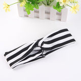 Baby Girls Headband Elastic Stripe Hairband Kids Hair Accessories Black