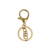 Maxbell 10 sets 65mm Large Lobster Clasp Trigger Clip Split Ring and chains Gold - Aladdin Shoppers