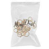Maxbell 10 sets 65mm Large Lobster Clasp Trigger Clip Split Ring and chains Gold - Aladdin Shoppers